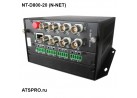 Комплект оптический приемник-передатчик видеосигнала NT-D800-20 (N-NET)