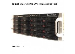 IP- SIN05I SecurOS-IVS-NVR-Industrial-64/1600 ( ) 