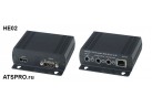 Комплект для передачи HDMI-сигнала и сигналов управления HE02