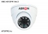 Купольные AHD-телекамеры ABRON