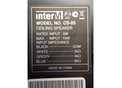Потолочный громкоговоритель Inter-M CS-05