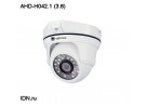 Видеокамера AHD купольная уличная антивандальная AHD-H042.1 (3.6)